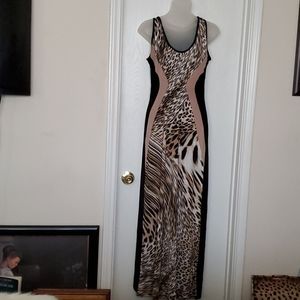 Animal Print Maxi dress